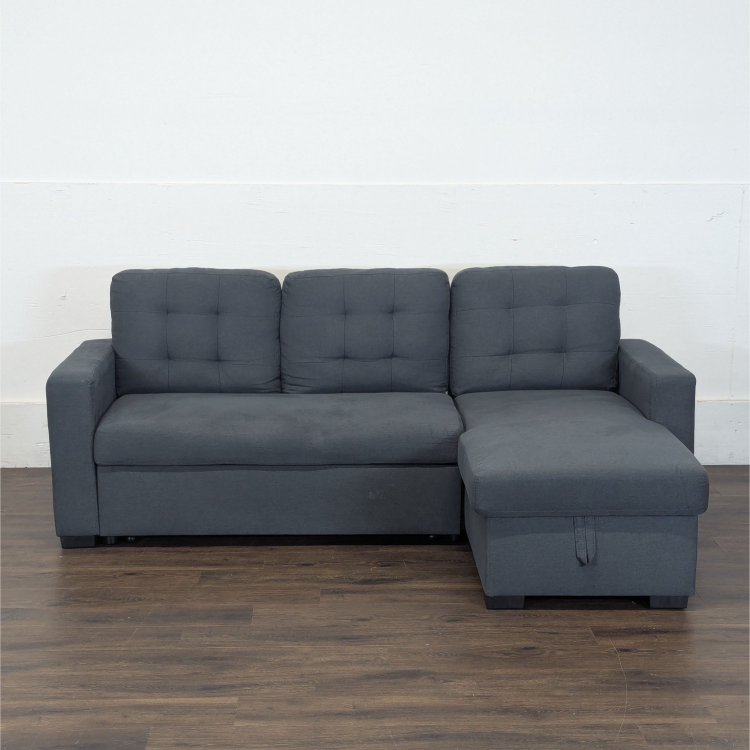 Ana Furniture Modern Dark Gray Sleeper Sofa  - image-9