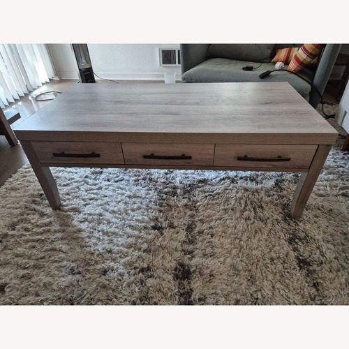 Used Hooker Furnishings Three Drawer Coffee Table for sale on AptDeco