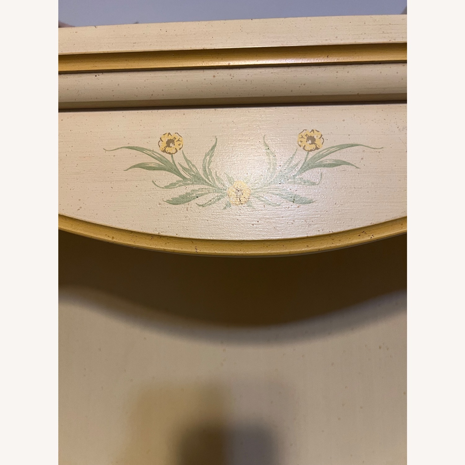 Broyhill Furniture Yellow Wood Desk - image-6