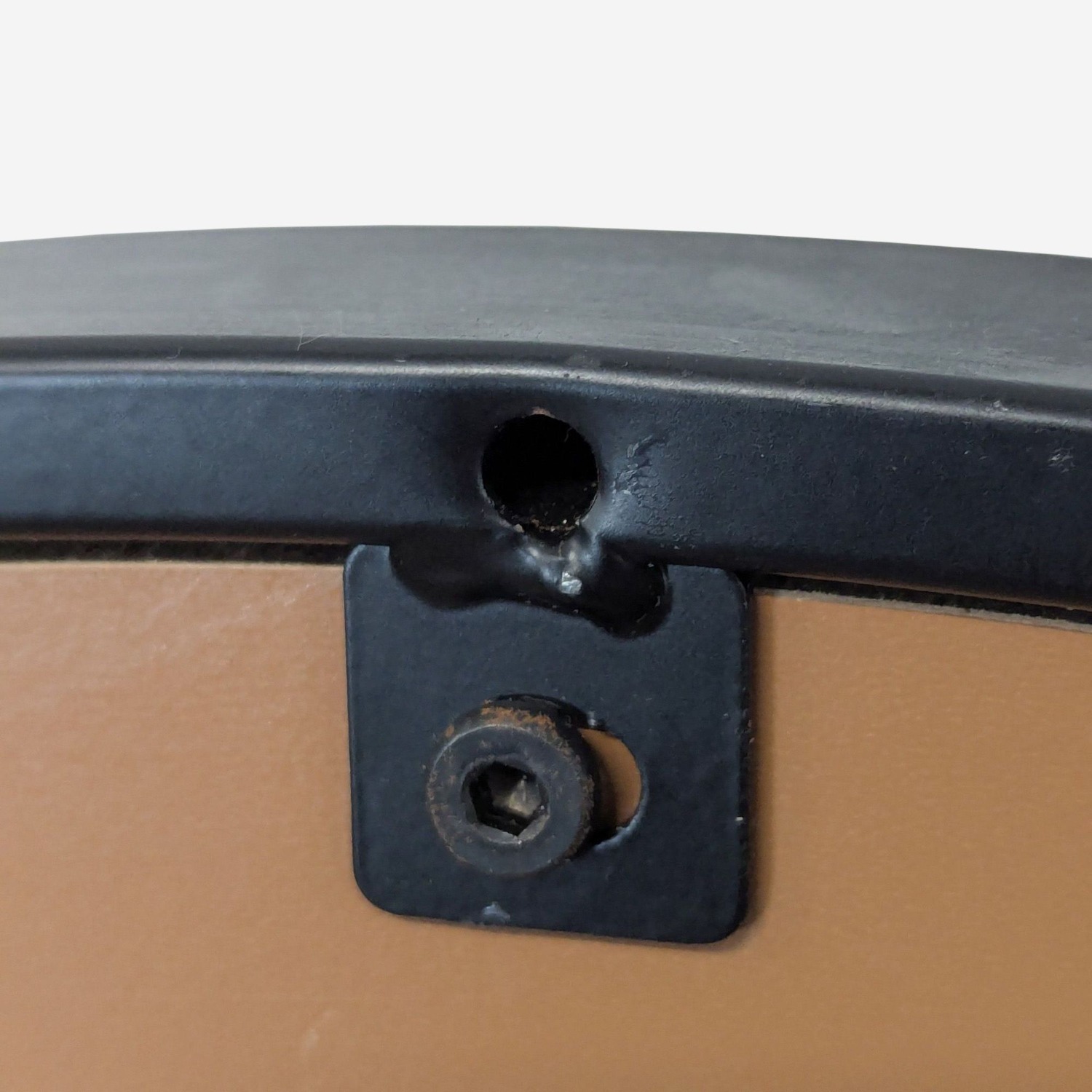 Metal Framed Round Mirror - image-4