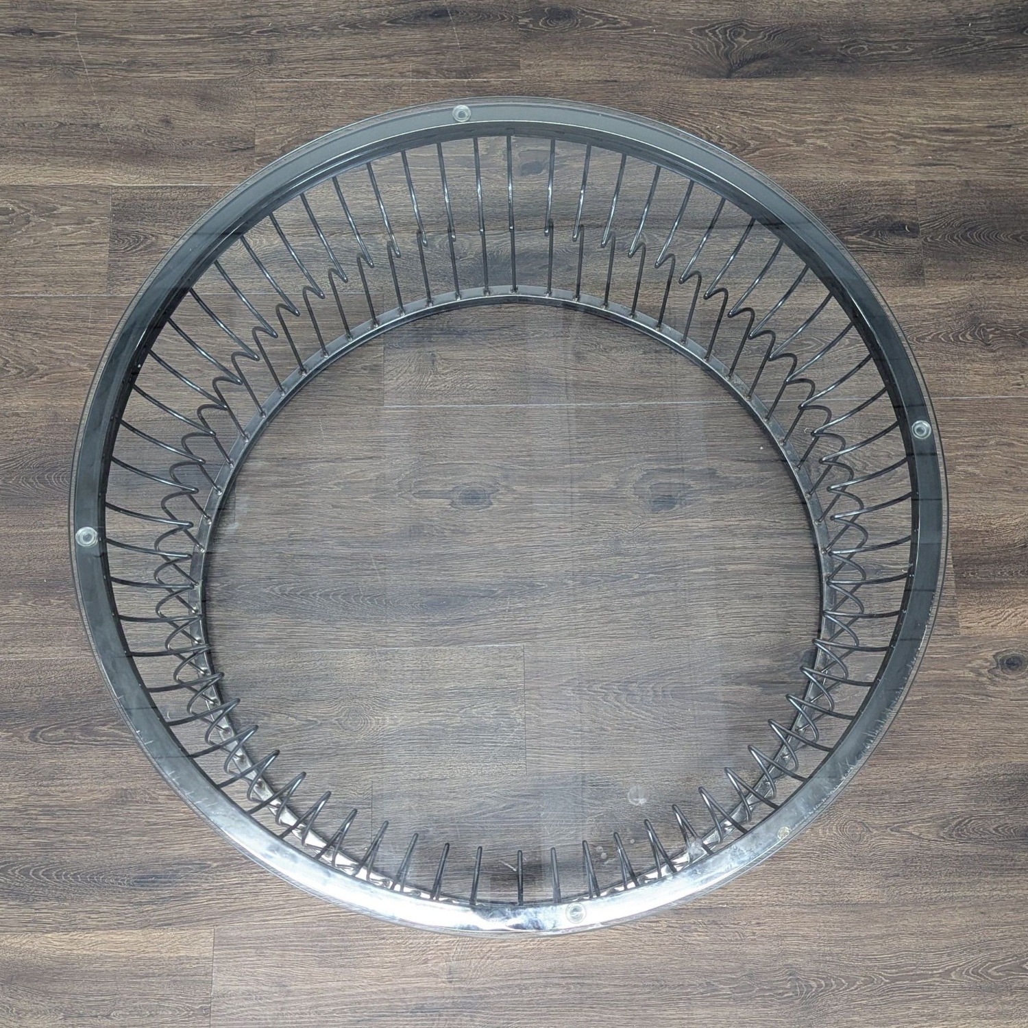 Metal Nested Base Glass Top Coffee Table	 - image-4