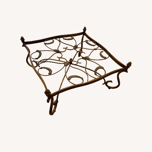 Used Bombay Company Light Gray Coffee Table for sale on AptDeco