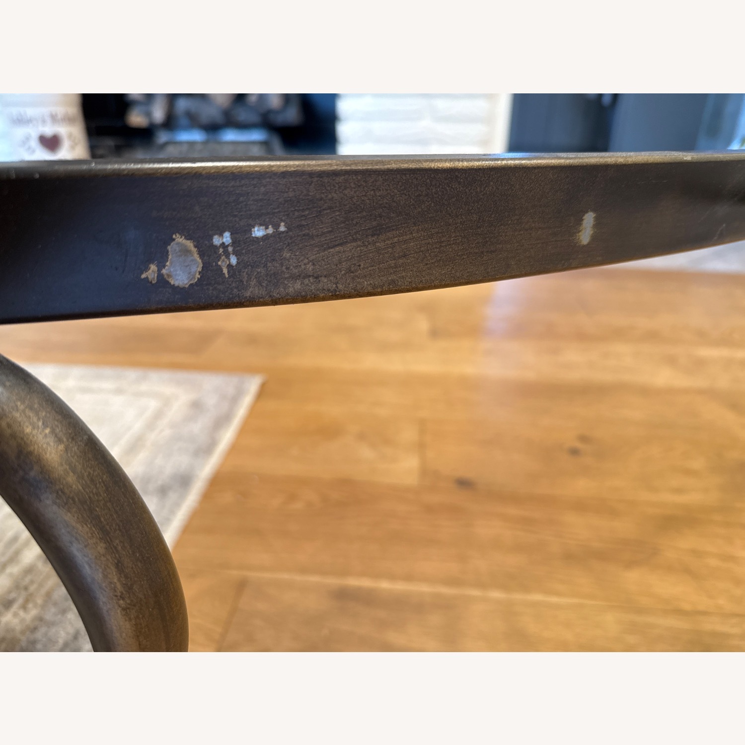 Bombay Company Light Gray Coffee Table - image-4