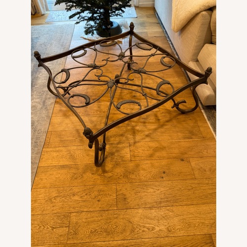 Used Bombay Company Light Gray Coffee Table for sale on AptDeco