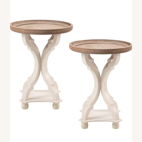 Used White Side Tables  for sale on AptDeco