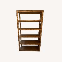 Cecchini Natural Wood Bookcase