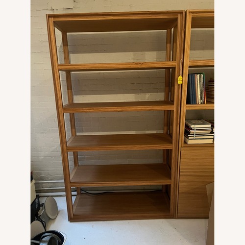 Used Cecchini Natural Wood Bookcase for sale on AptDeco