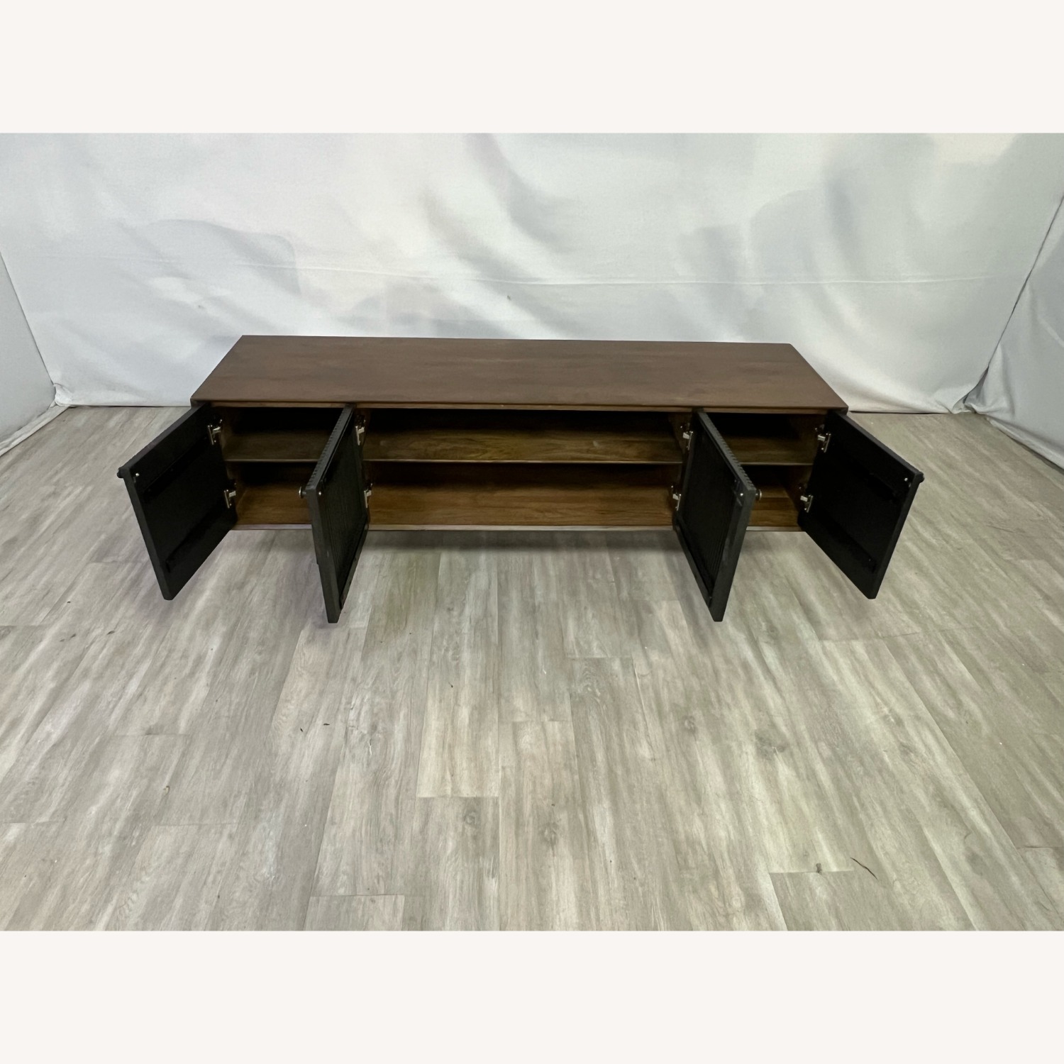 Joss & Main Dark Brown Media Storage - image-3