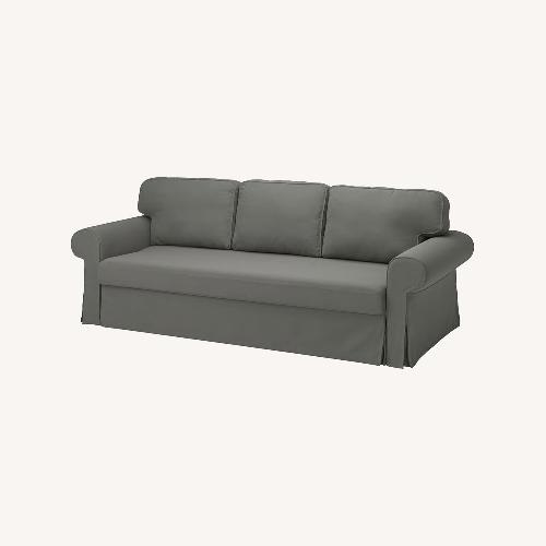 Used IKEA Dark Gray Fabric Sleeper Sofa for sale on AptDeco