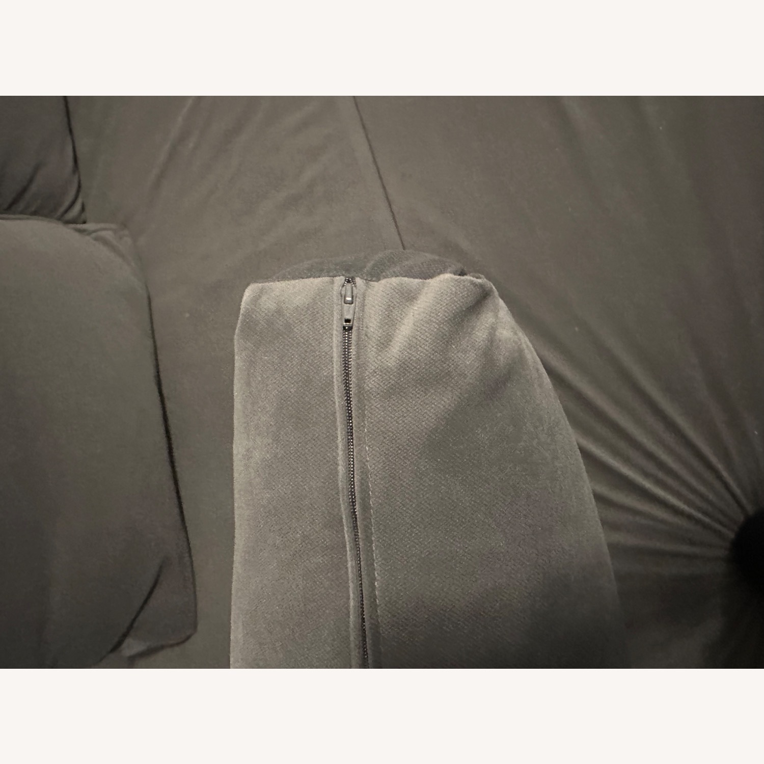IKEA Dark Gray Fabric Sleeper Sofa - image-3