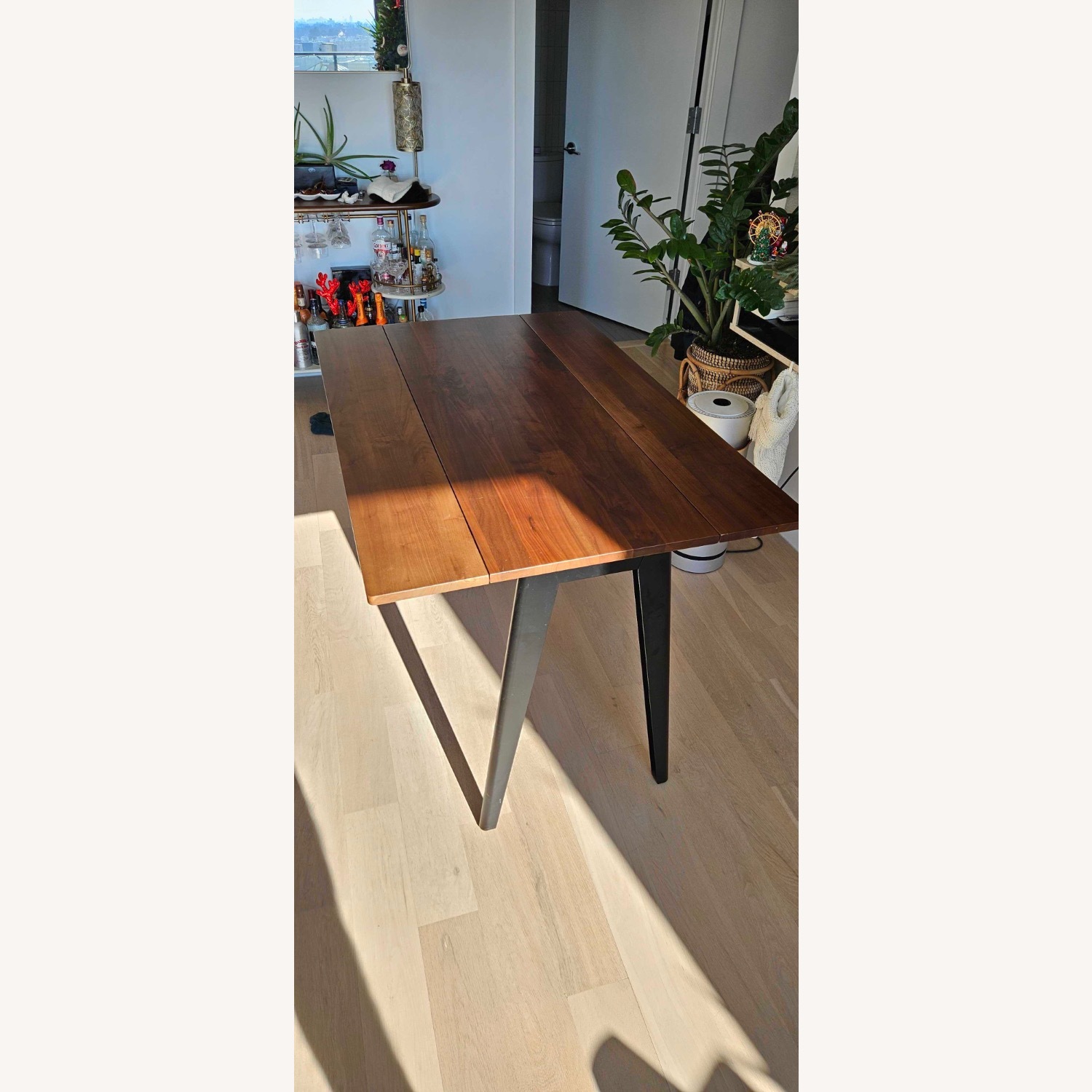 Article Alna Walnut Drop Leaf Dining Table - image-3
