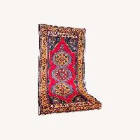 Turkish Red Wool Oriental Runner Rug 1940s