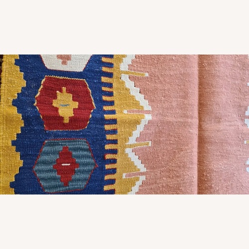 Used Kilim Couture Contemporary Oushak Area Rug for sale on AptDeco