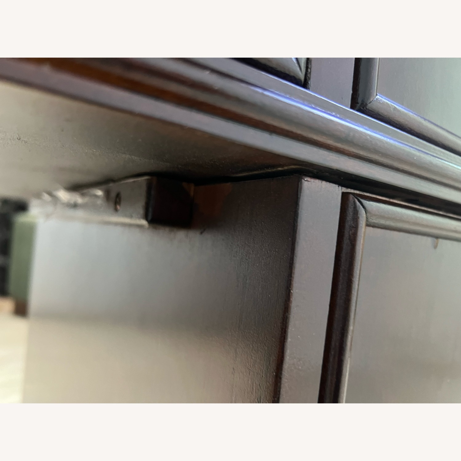 Hooker Furniture Cherry Knee-Hole Bow Front Desk - image-1