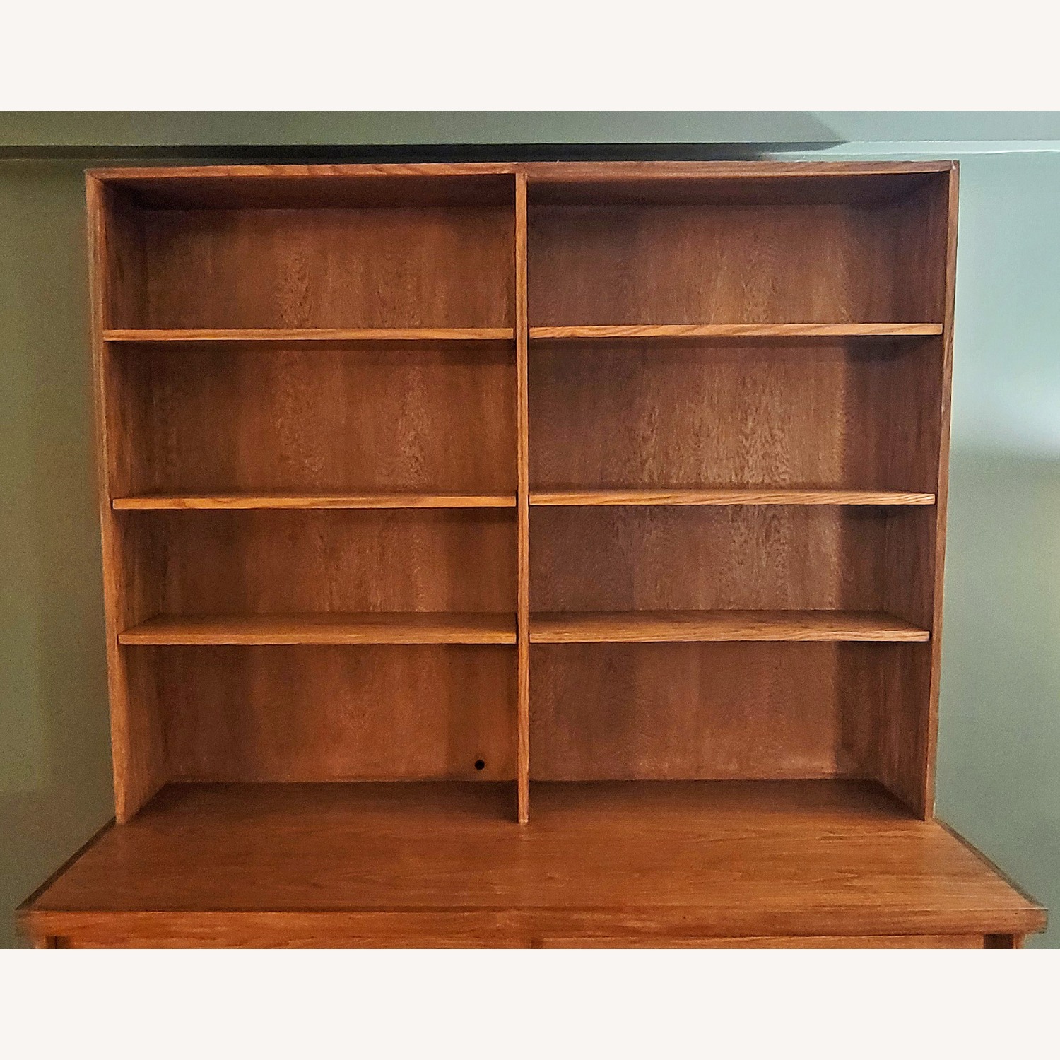 Handcrafted Natural Wood Bookcase - image-3