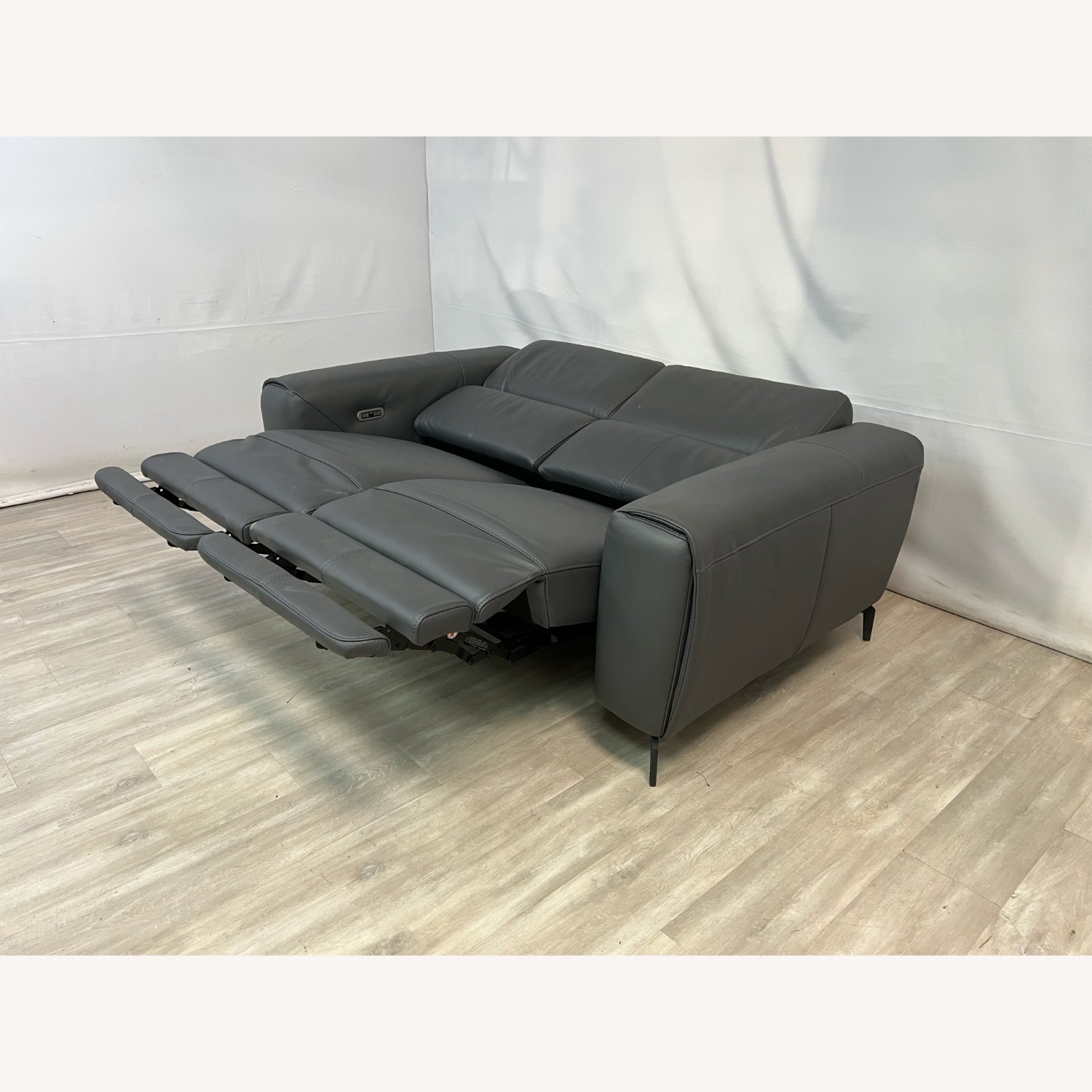 Wade Logan Upholstered Power Reclining Sofa - image-9