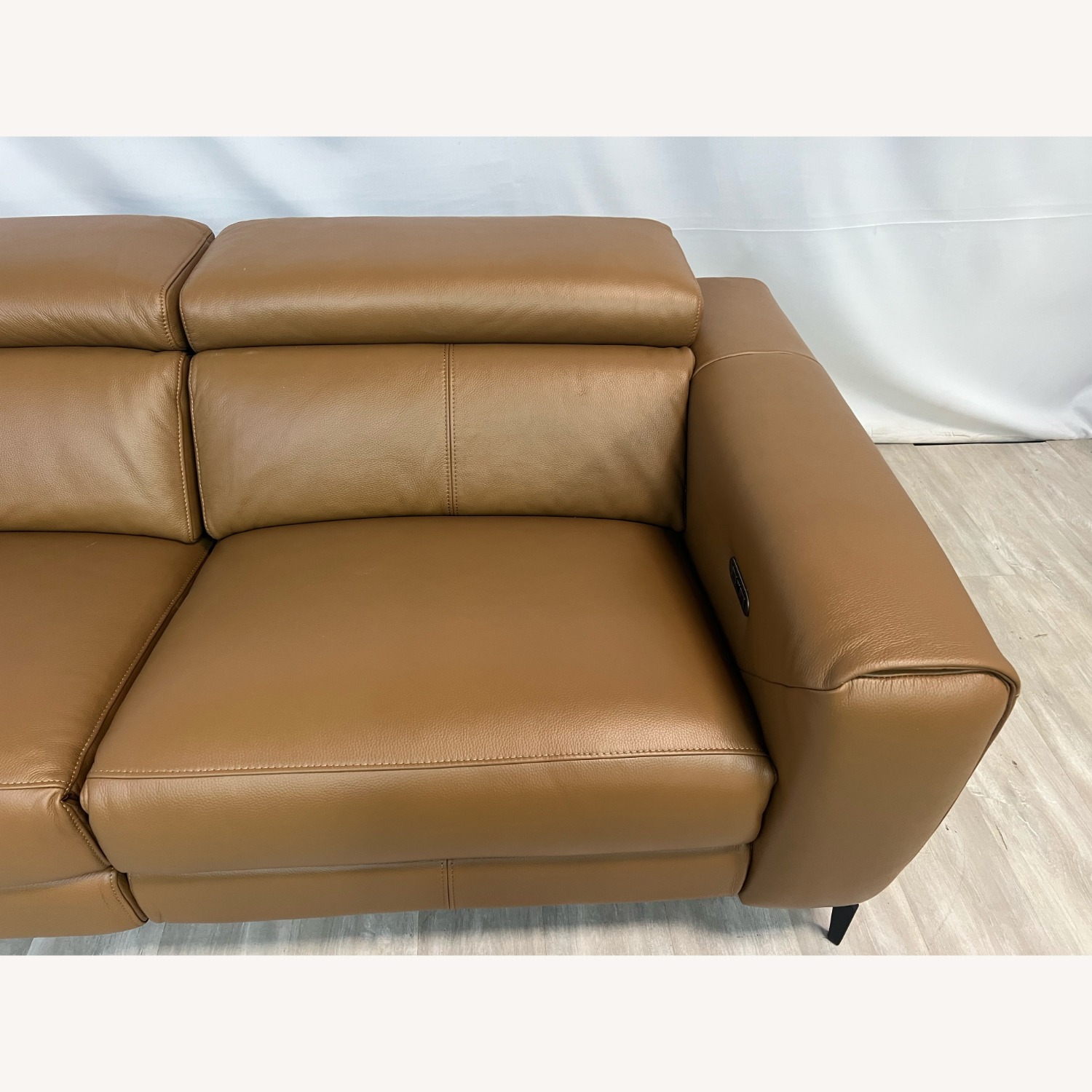 Wade Logan Upholstered Power Reclining Sofa - image-4