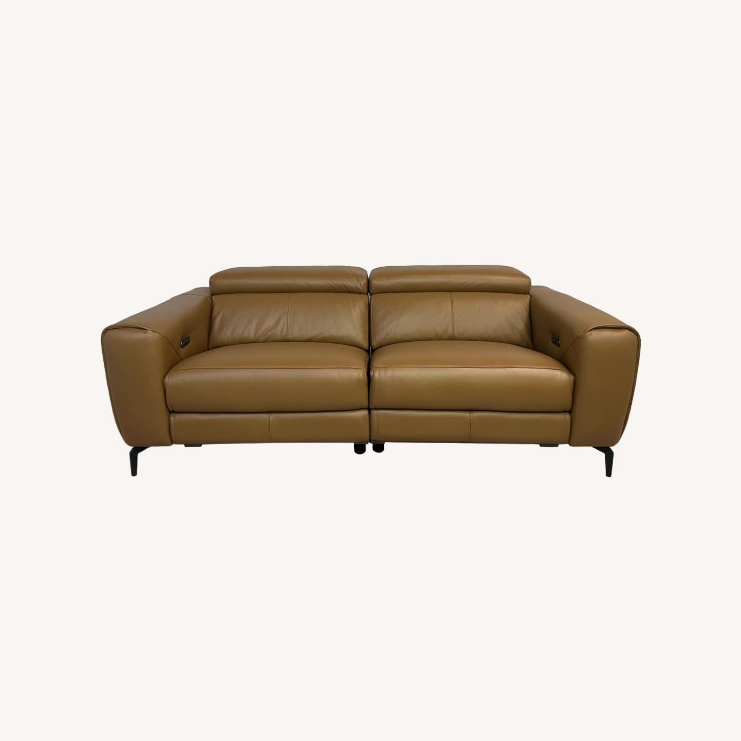 Wade Logan Upholstered Power Reclining Sofa - image-0