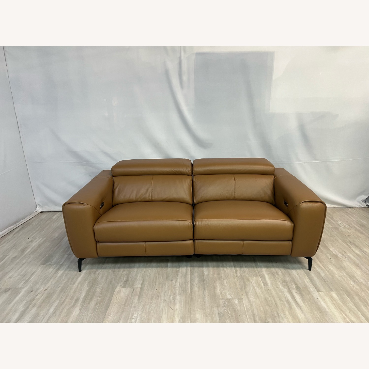 Wade Logan Upholstered Power Reclining Sofa - image-1