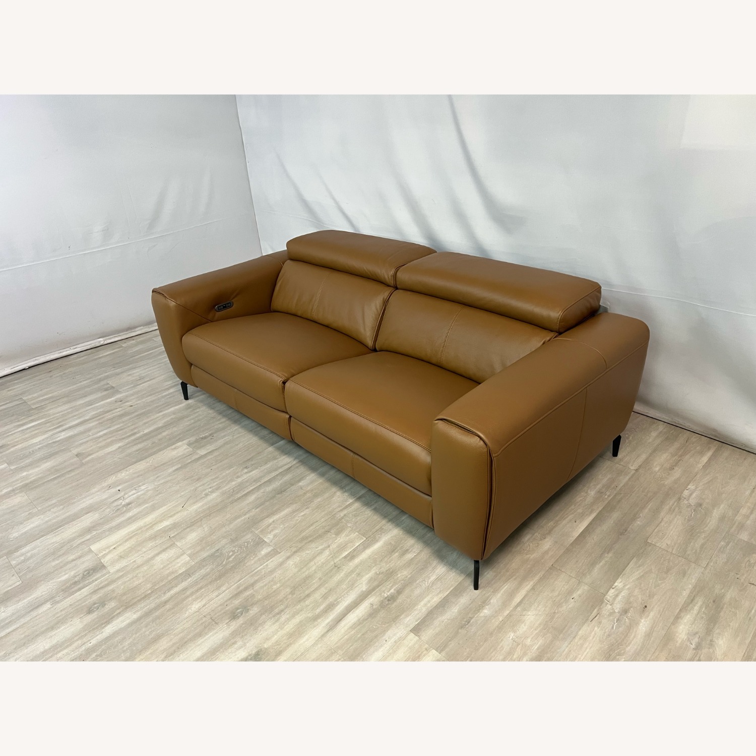 Wade Logan Upholstered Power Reclining Sofa - image-9