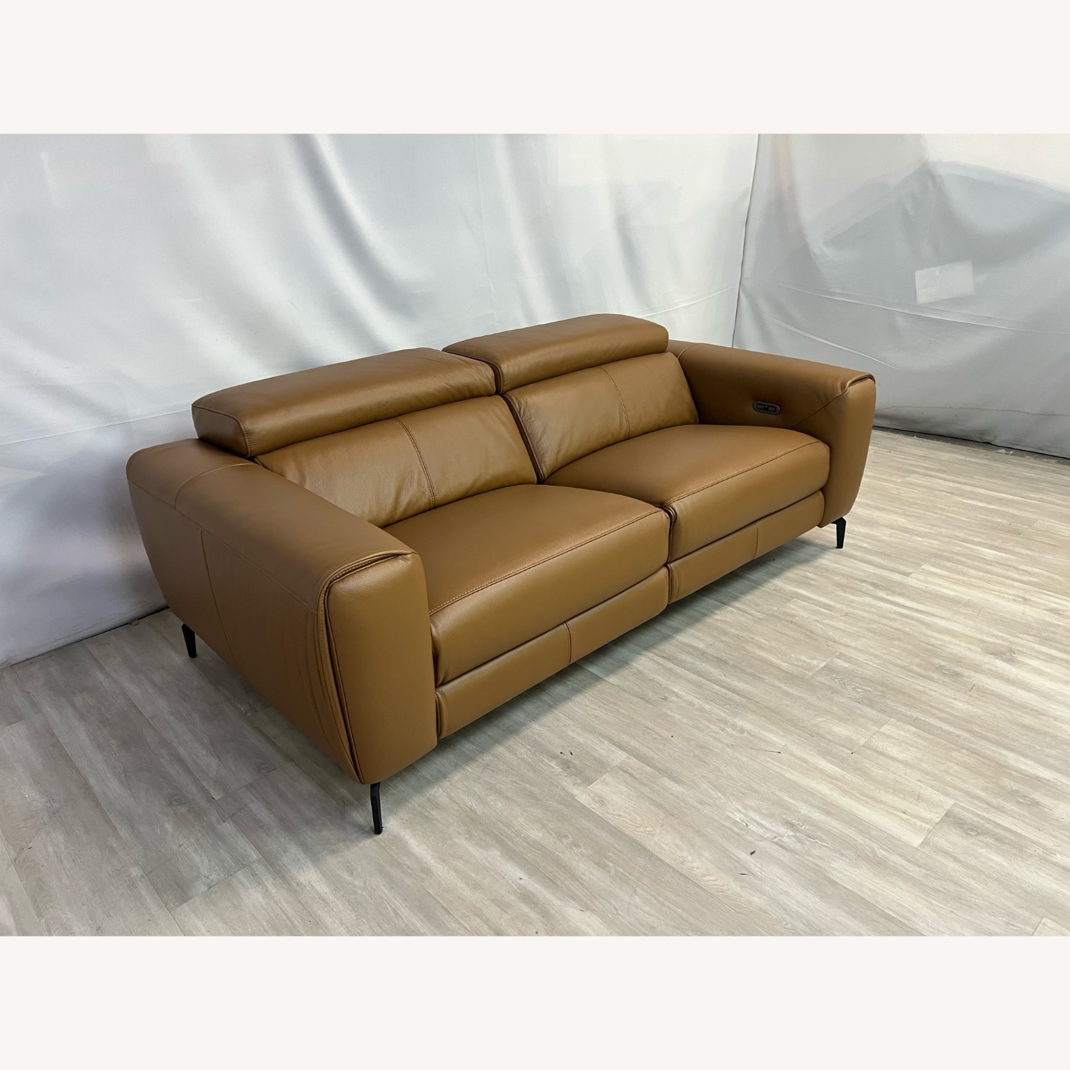 Wade Logan Upholstered Power Reclining Sofa - image-2