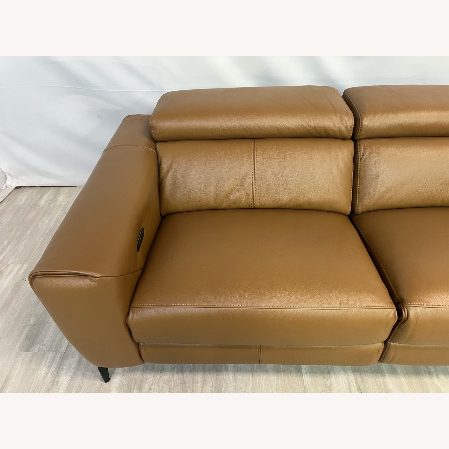 Wade Logan Upholstered Power Reclining Sofa - image-3