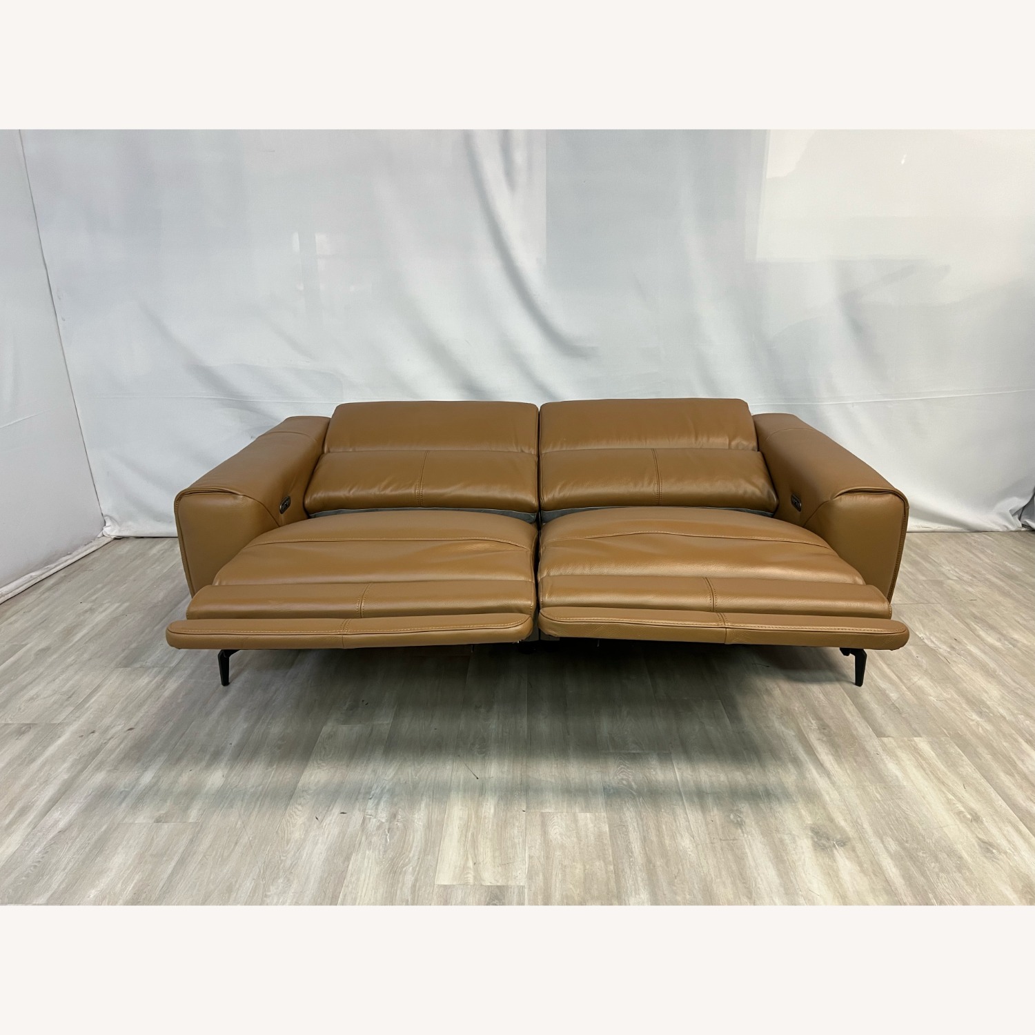 Wade Logan Upholstered Power Reclining Sofa - image-8