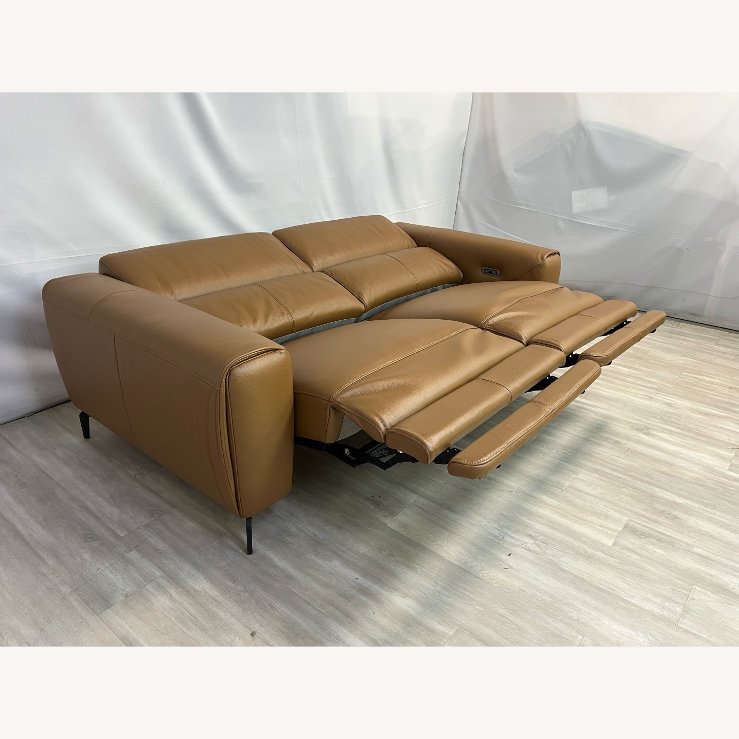 Wade Logan Upholstered Power Reclining Sofa - image-7
