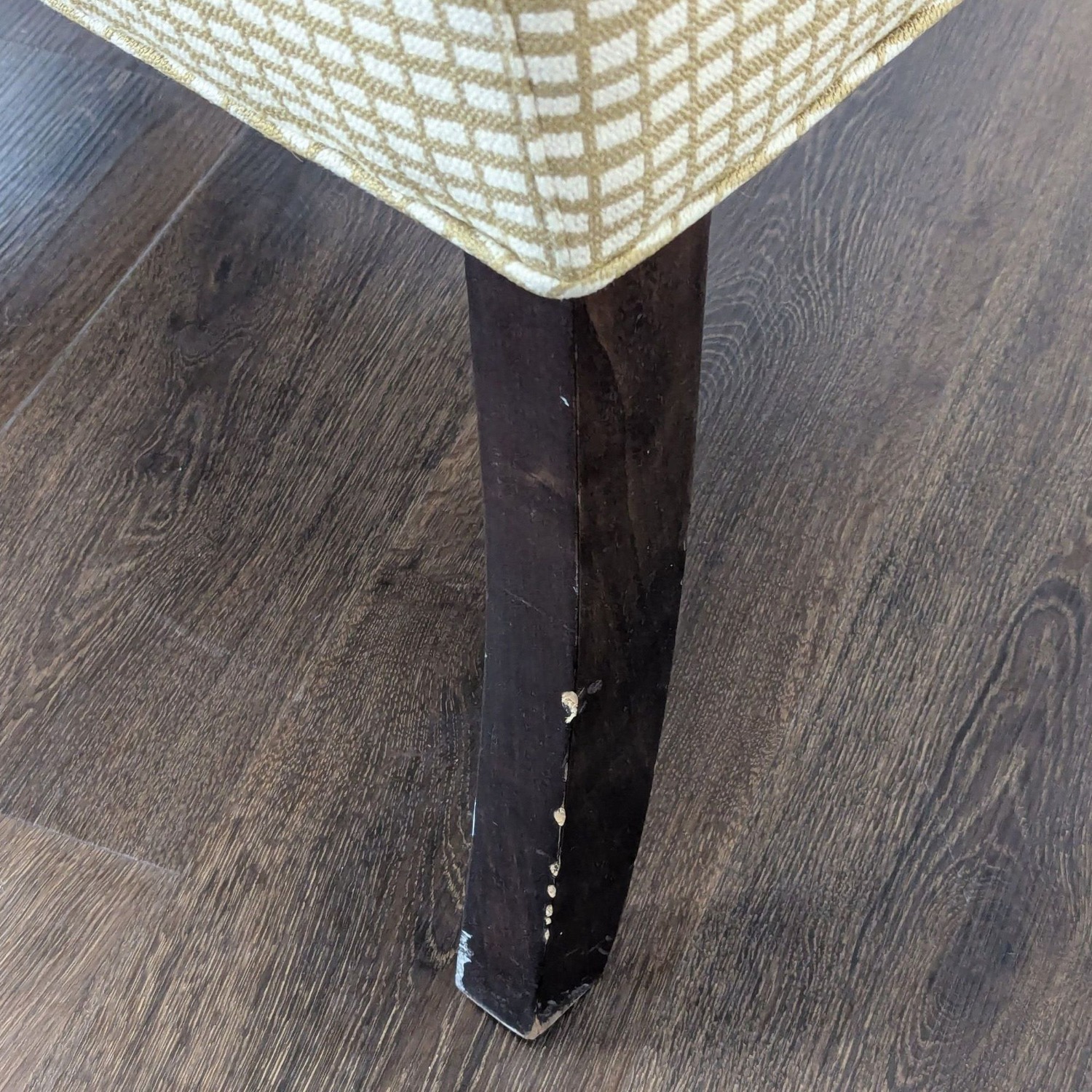 Upholstered Bench on Wood Legs	 - image-8