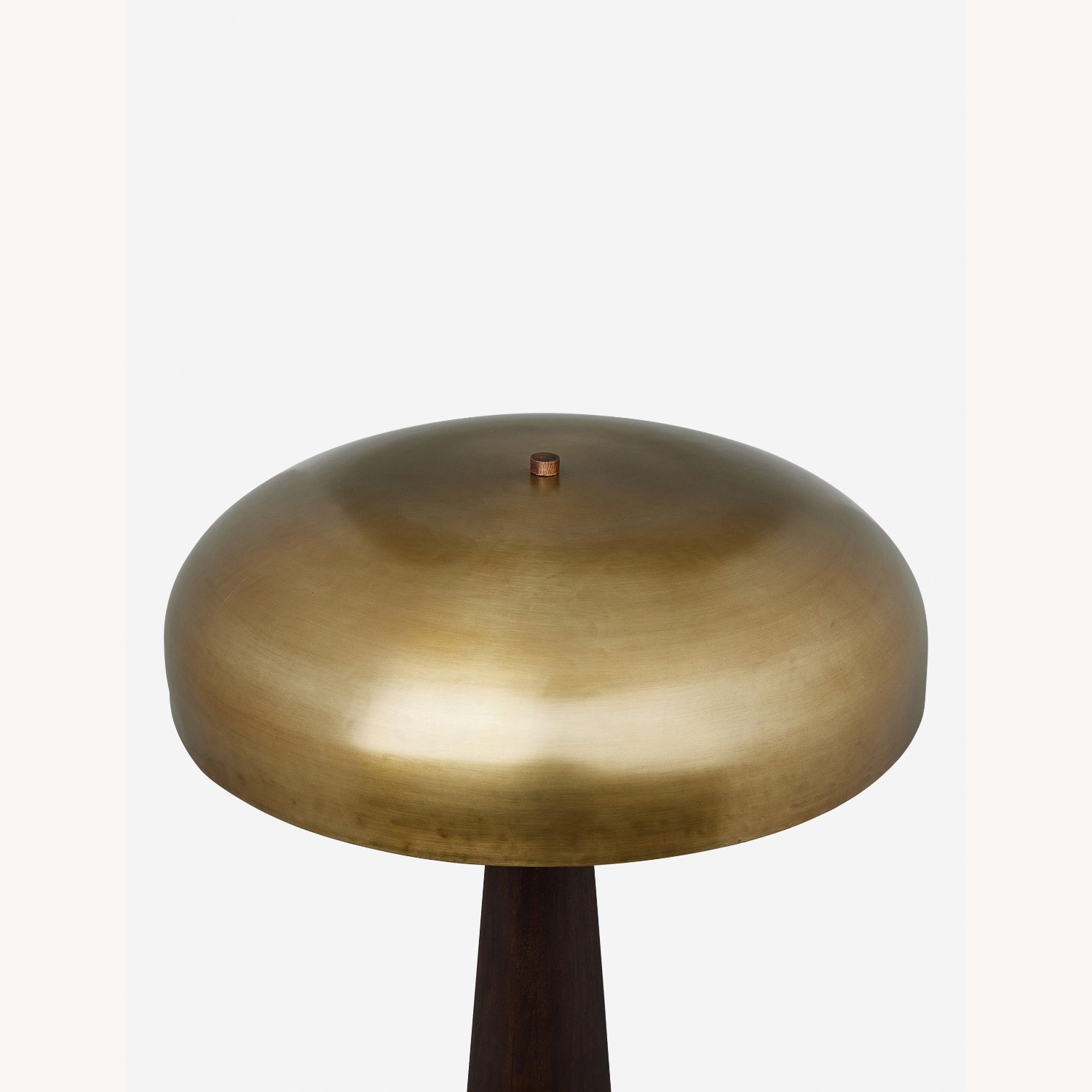 Lulu & Georgia Kasner Modern Brass & Wood Floor Lamp - image-1