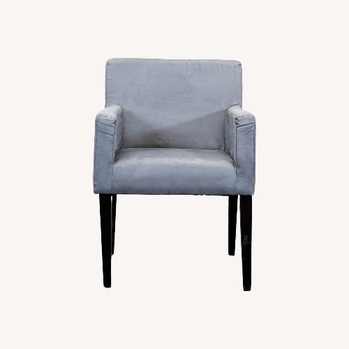 Used West Elm Modern Gray Lounge Chair with Armrests for sale on AptDeco