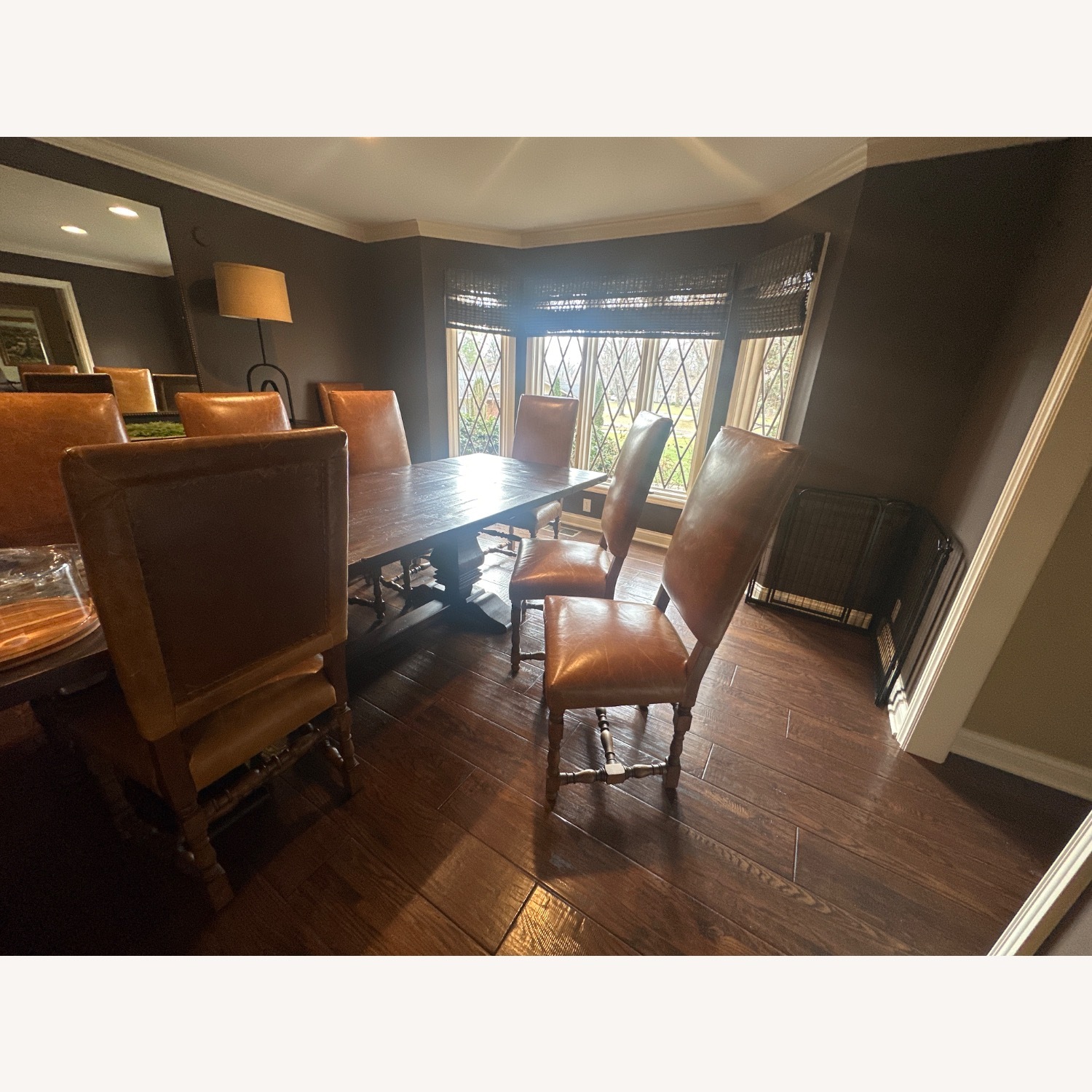 Restoration Hardware Light Brown Dining Chairs - image-2