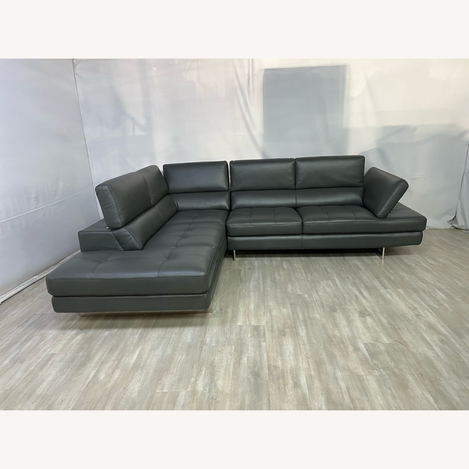 Wade Logan Hugo 2 - Piece Upholstered Sectional - image-3