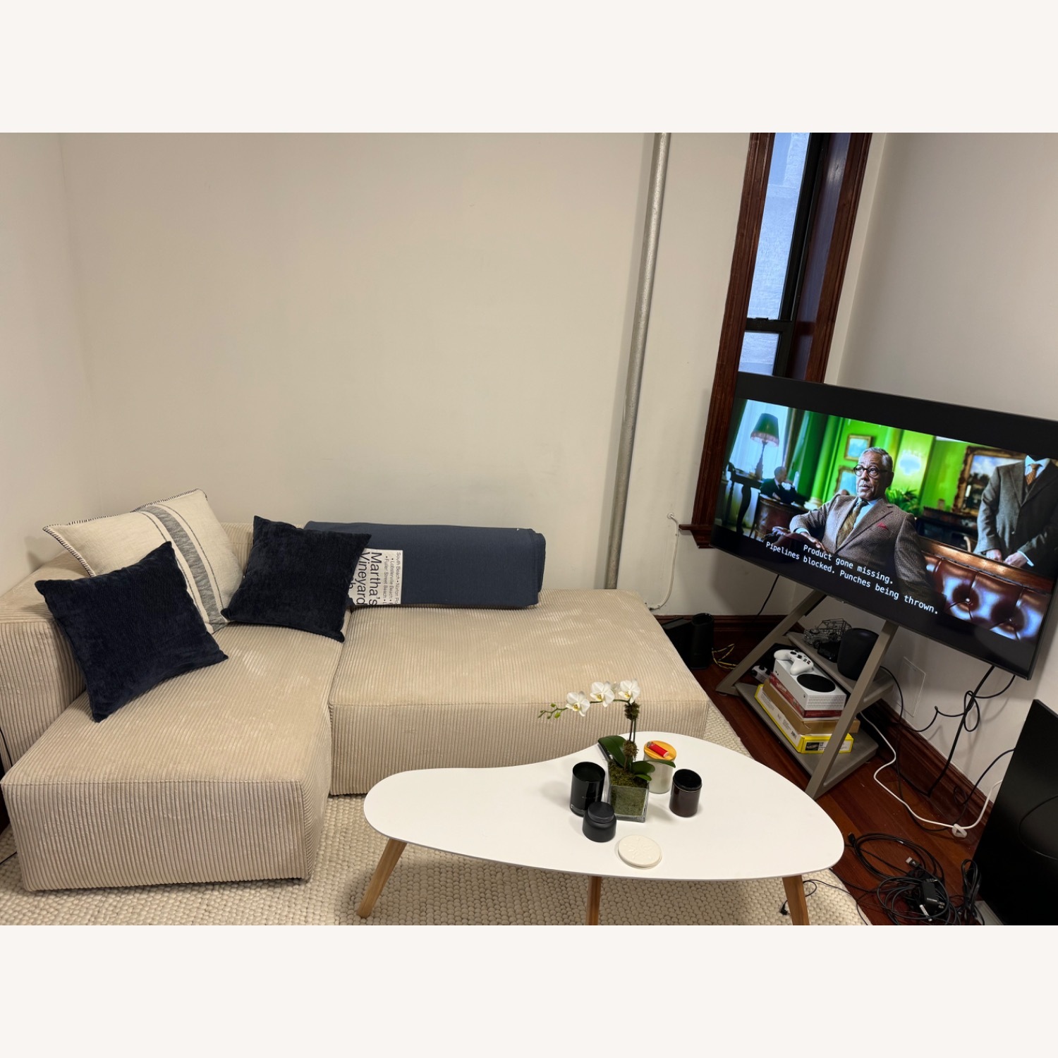 Winnie 2 - Piece Modular Upholstered Chaise L-Sectional - image-2