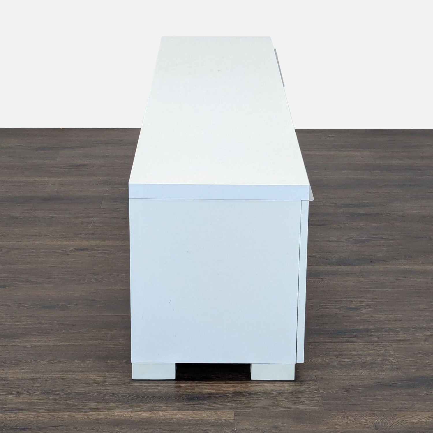 IKEA Besta Burs TV Stand in High Gloss White - image-4
