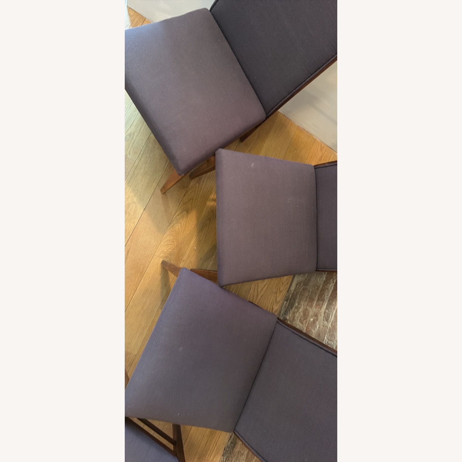 Vintage/Antique Finds Dark Brown Dining Chairs - image-3