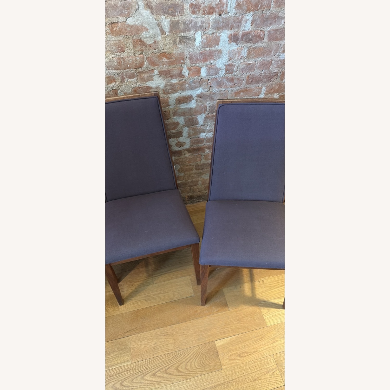 Vintage/Antique Finds Dark Brown Dining Chairs - image-2