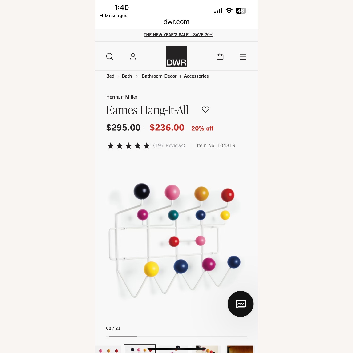 Herman Miller Eames Hang-it-all Coat Rack - image-5