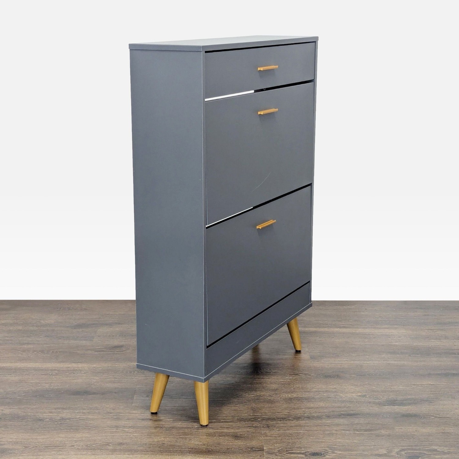 Everly Quinn 16 Pair Shoe Storage Cabinet - image-1