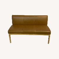 Castlery Elliot Leather Banquette Bench