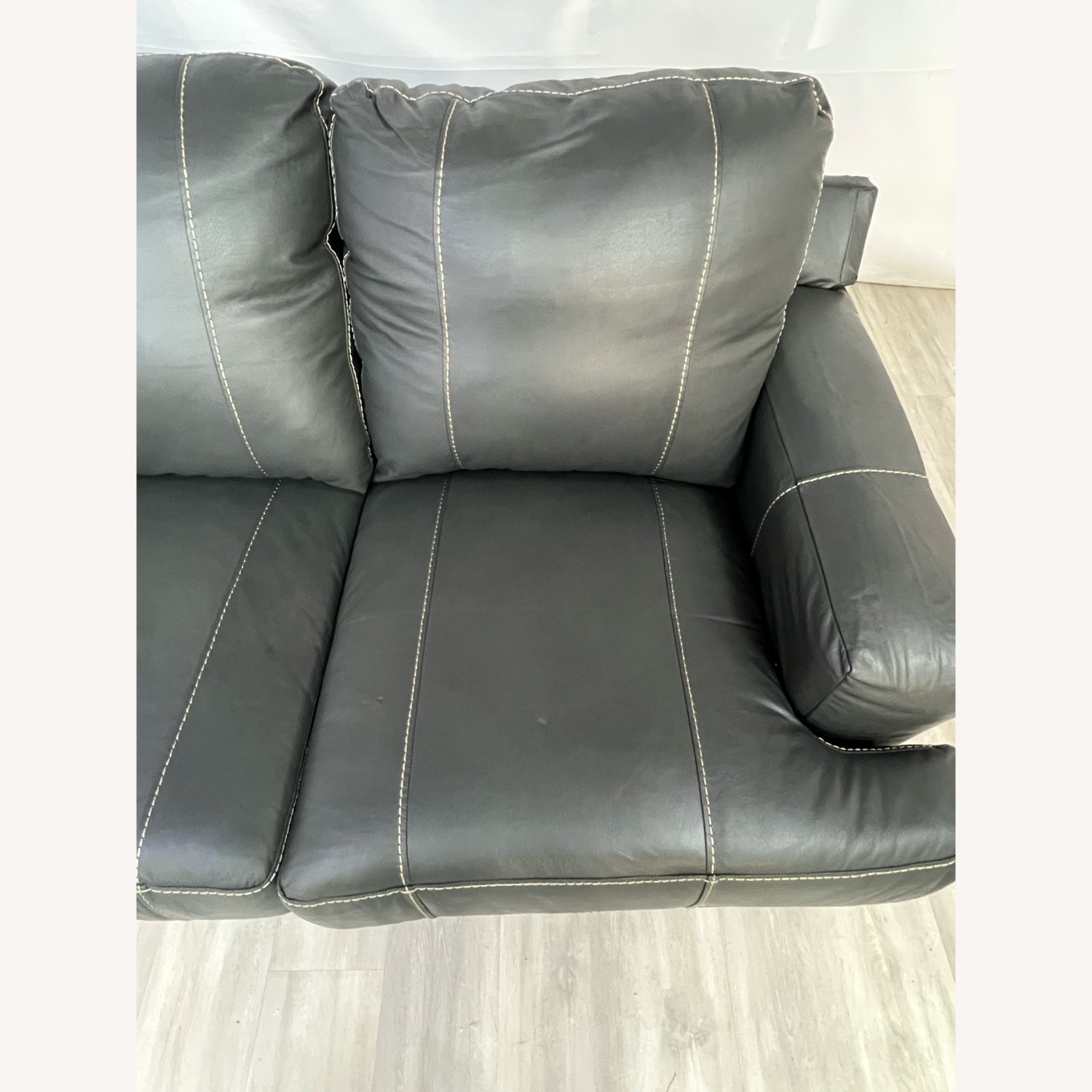 Wade Logan Arieyanna Italian Leather Match Sofa - image-4