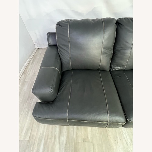 Used Wade Logan Arieyanna Italian Leather Match Sofa for sale on AptDeco