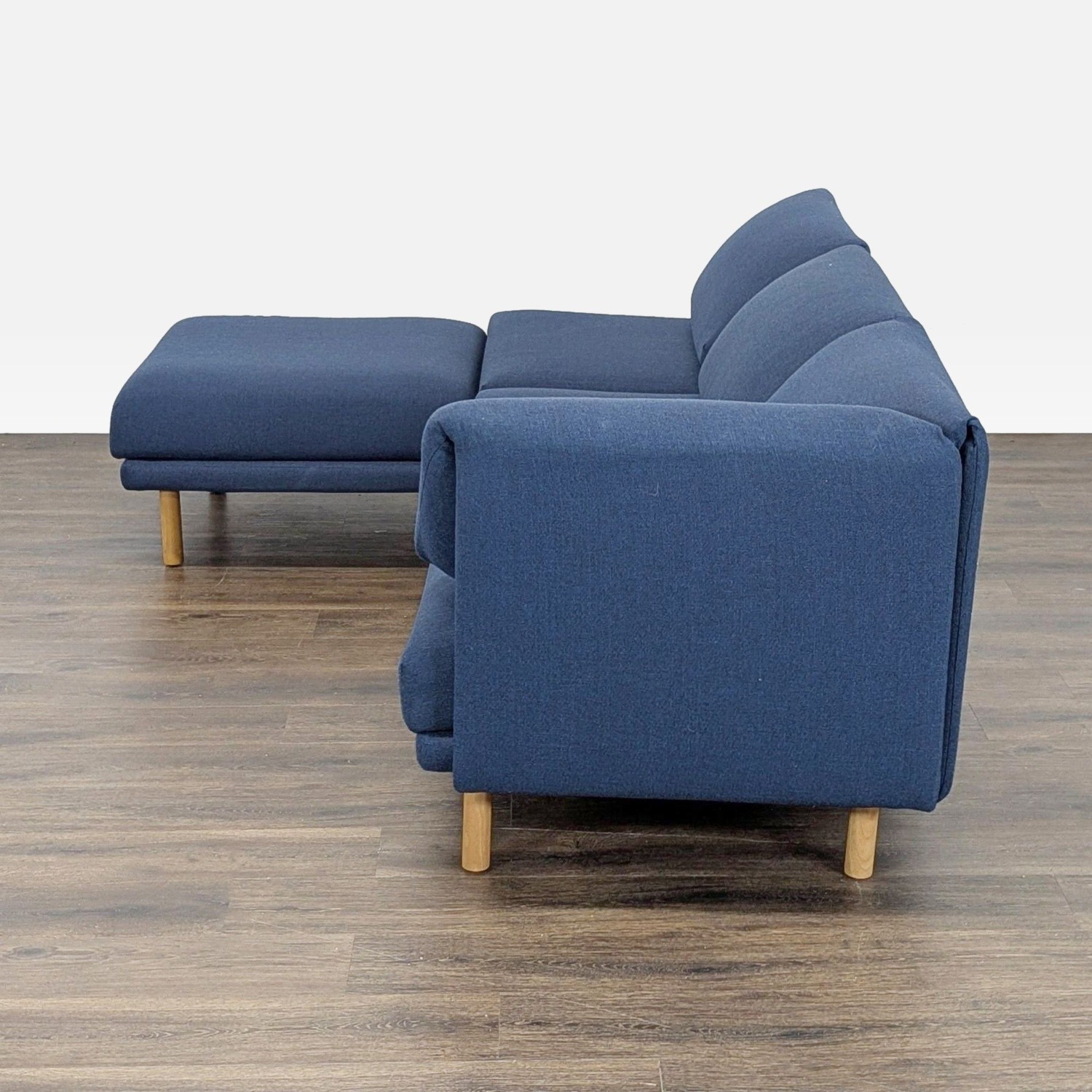 Burrow Range Blue Sectional Sofa - image-4