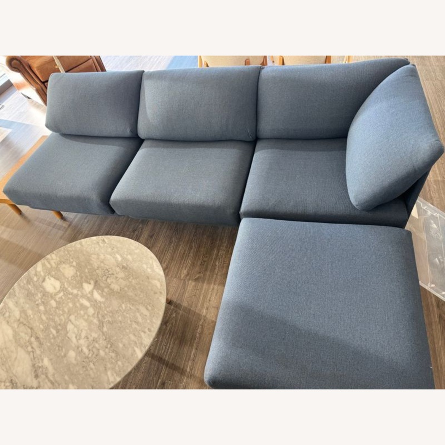 Burrow Range Blue Sectional Sofa - image-8