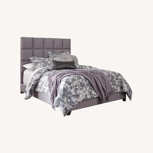 Used Dolante Grey Bedframe for sale on AptDeco