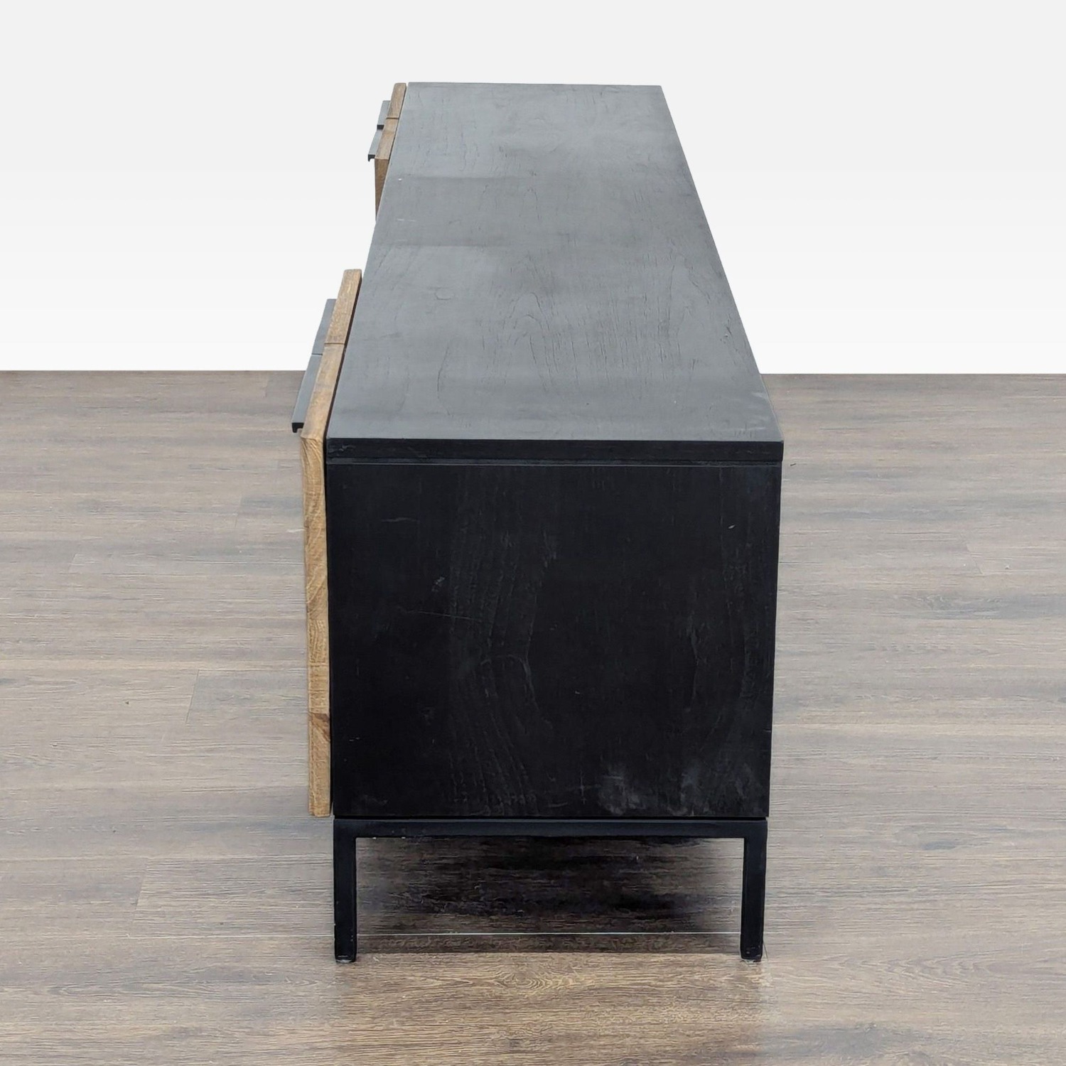 Crate & Barrel Rigby Natural Large Media Console - image-4