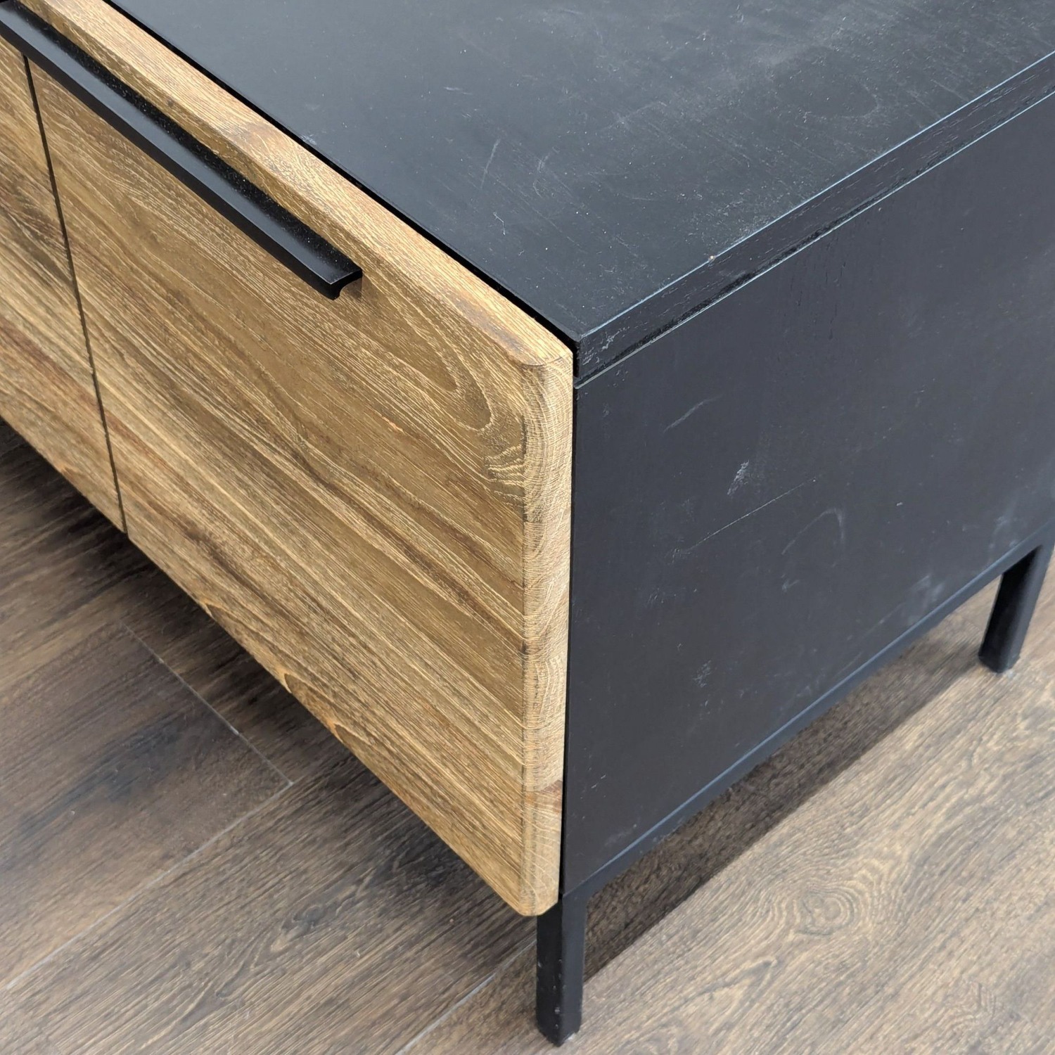 Crate & Barrel Rigby Natural Large Media Console - image-3