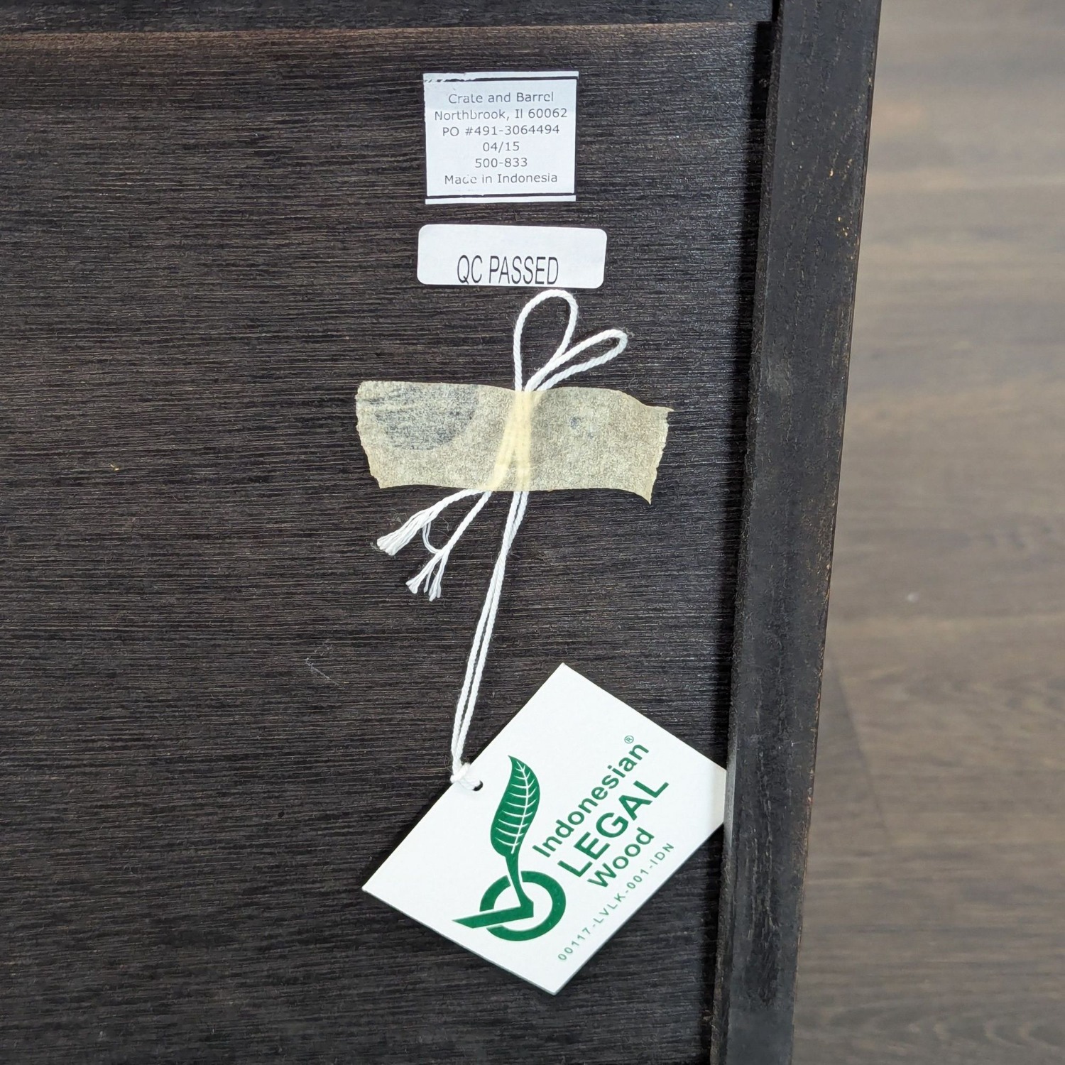 Crate & Barrel Rigby Natural Large Media Console - image-2