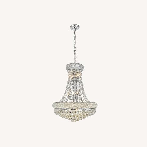Used Elegant Lighting White Ceiling Lamp for sale on AptDeco