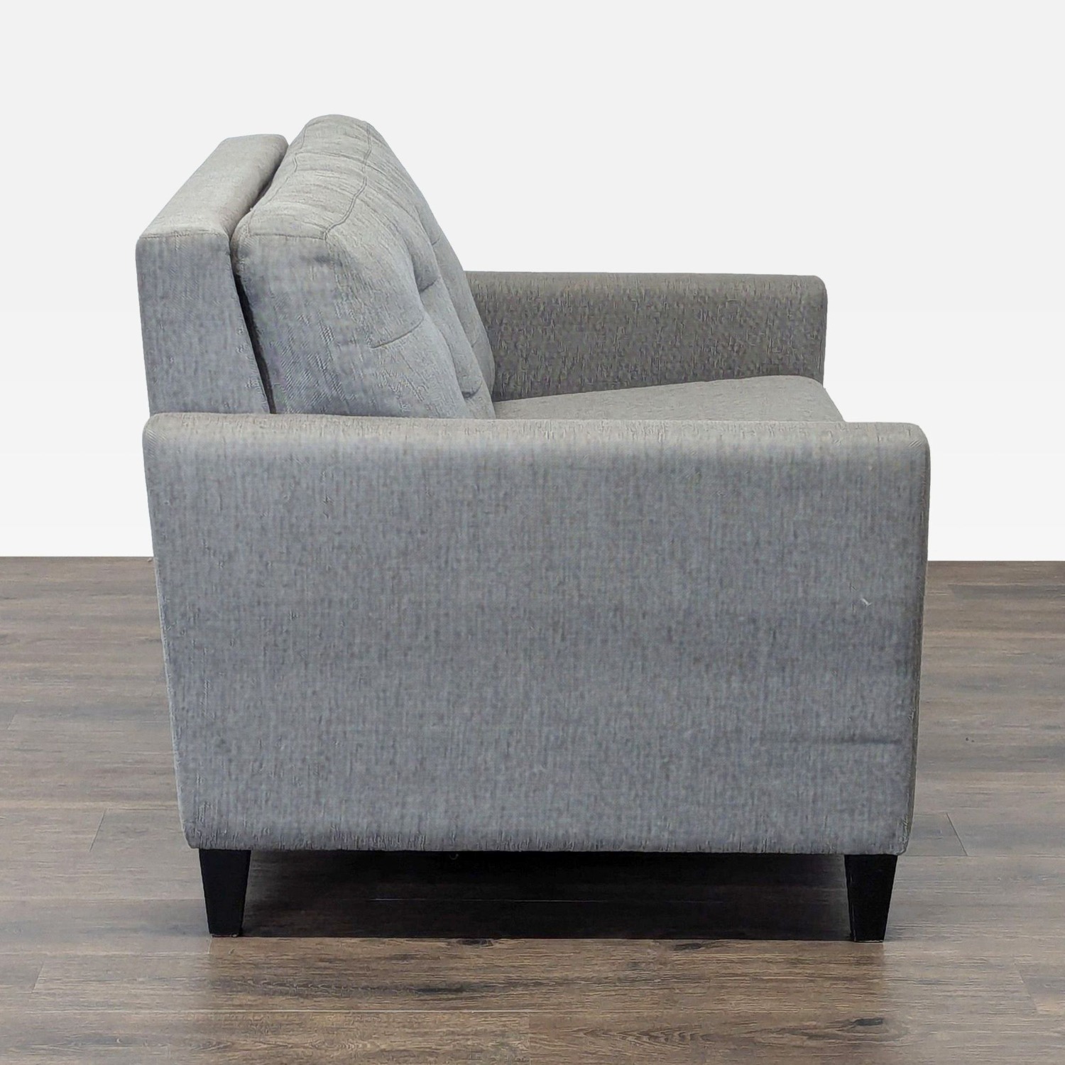 Crate & Barrel Bowen Modern Gray Sleeper Sofa  - image-3